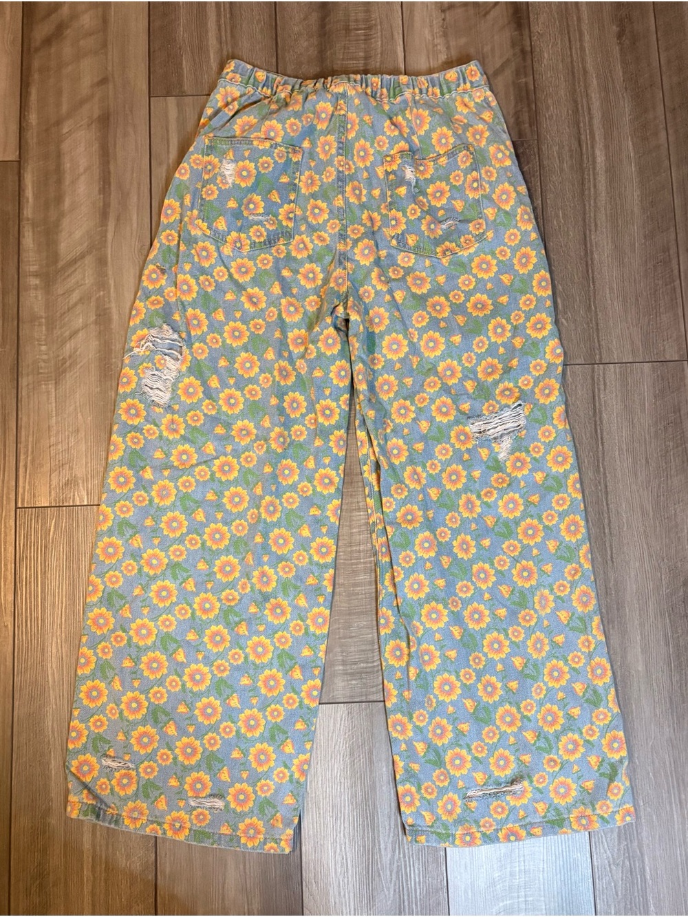 POL floral wide leg jeans - Picture 3 of 3